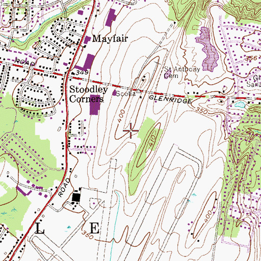 Topographic Map of Buhrmaster Family Farm, NY