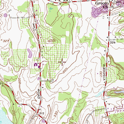 Topographic Map of Bowman Orchards, NY