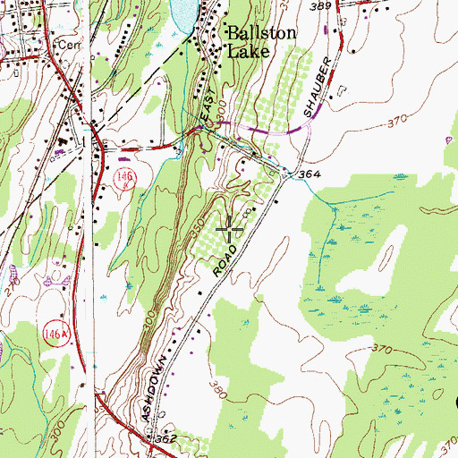 Topographic Map of Kovarovic Orchard, NY