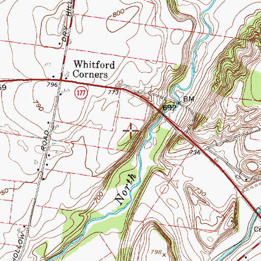 Topographic Map of Kings Quarry, NY
