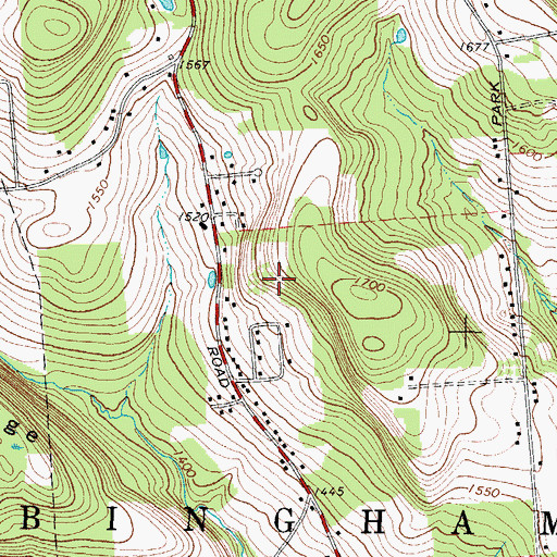 Topographic Map of Fiatos Orchard, NY
