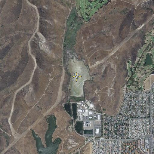 Aerial/Satellite Image of Windmill Lake, CA