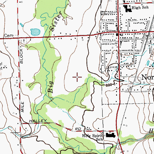 Topographic Map of Awalds Berry Farm, NY