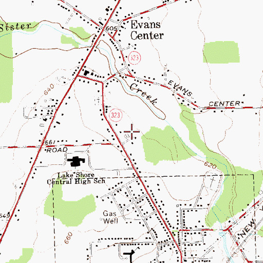 Topographic Map of Bella Terra Greenhouse, NY
