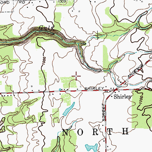 Topographic Map of Stonehill Orchard, NY