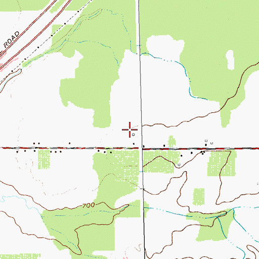 Topographic Map of Vacco Farms, NY