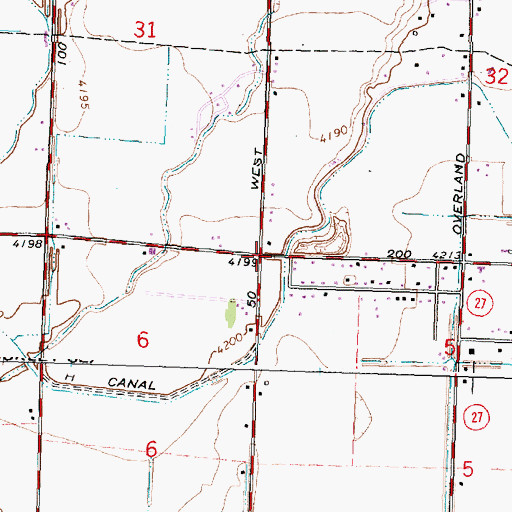 Topographic Map of H 24 Pipeline, ID