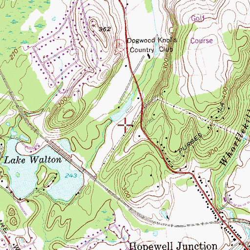 Topographic Map of Kohlmaier Farm, NY