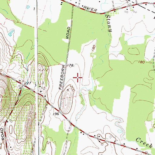 Topographic Map of Migliorelli Farm, NY