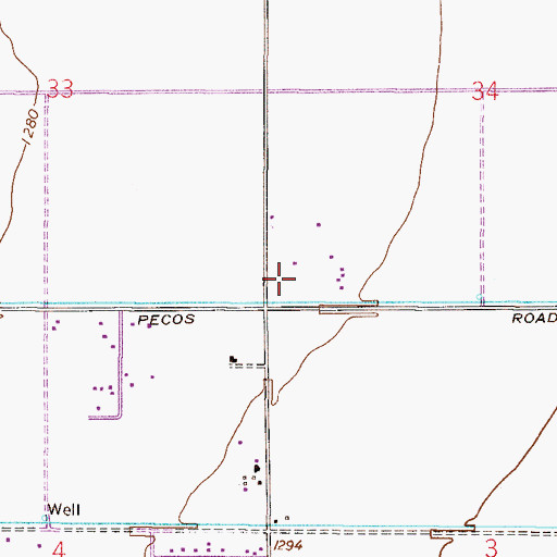 Topographic Map of American Leadership Academy, AZ
