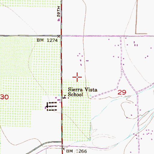 Topographic Map of Midwestern University, AZ