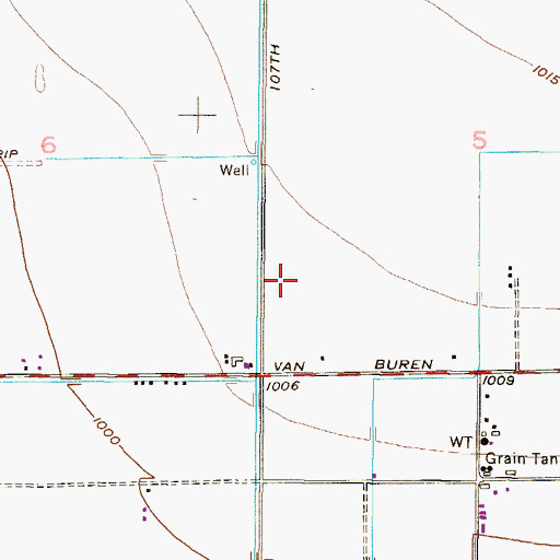 Topographic Map of Universal Technical Institute Avondale, AZ