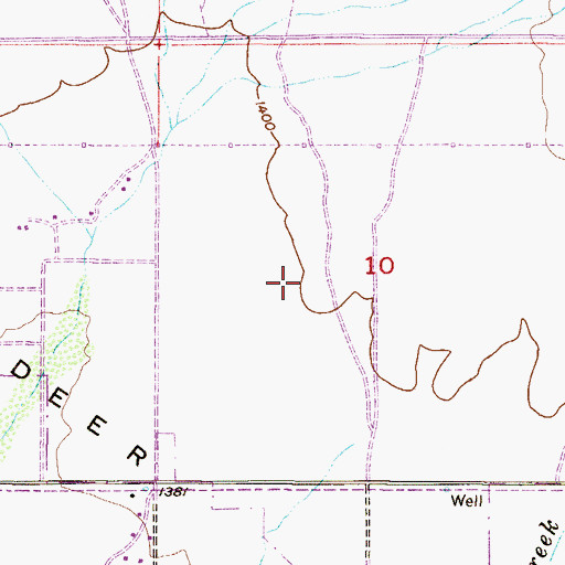 Topographic Map of Desert Sage Elementary School, AZ