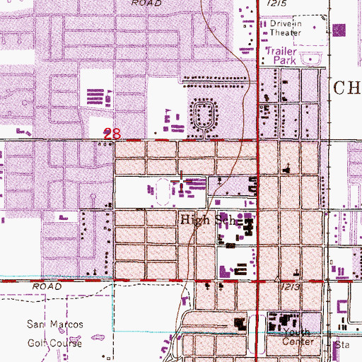 Topographic Map of Pathways Learning Center, AZ