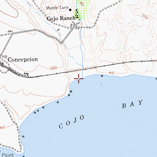 Topographic Map of Wood Canyon, CA