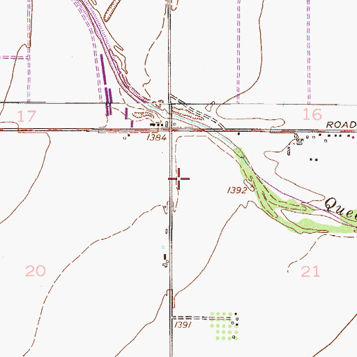 Topographic Map of Desert Mountain Elementary School, AZ
