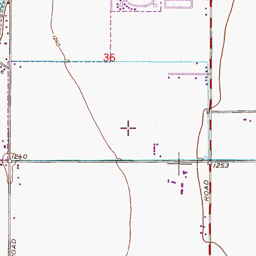 Topographic Map of Chandler - Gilbert Community College Pecos Campus, AZ