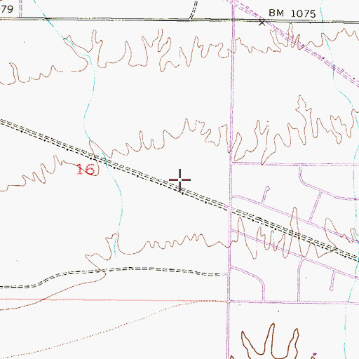 Topographic Map of Inca Elementary School, AZ