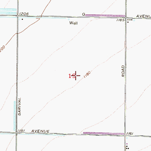 Topographic Map of Sonoran Heights Elementary School, AZ