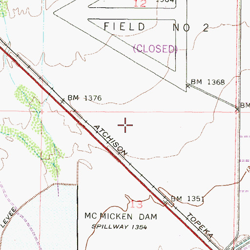 Topographic Map of Desert Moon School, AZ