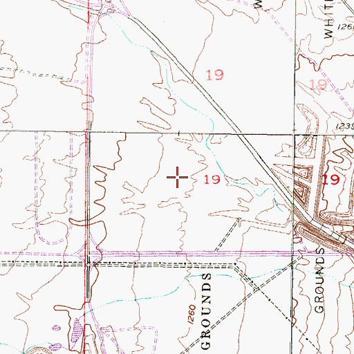 Topographic Map of Verrado Elementary School, AZ