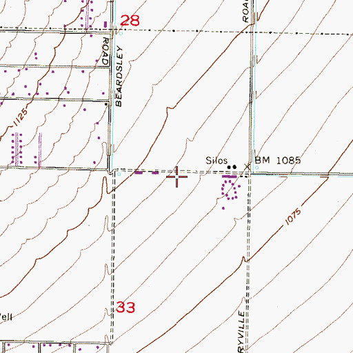 Topographic Map of White Tanks Learning Center, AZ