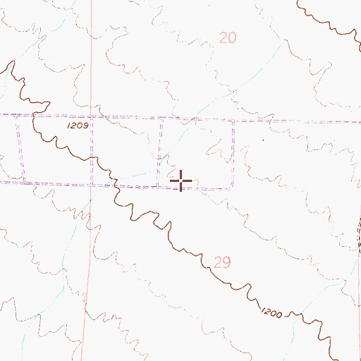 Topographic Map of Tartesso Elementary School, AZ