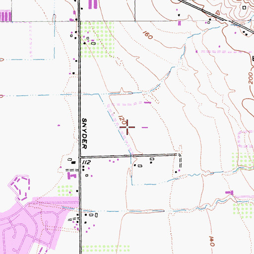 Topographic Map of Gold Ridge Elementary School, CA