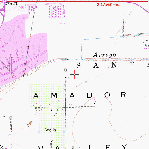 Topographic Map of Henry P Mohr Elementary School, CA