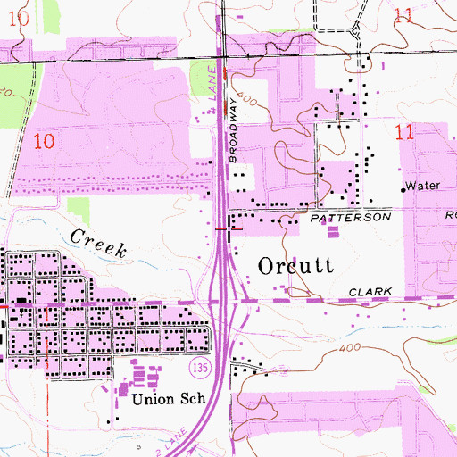 Topographic Map of Saint Joseph Seminary College, CA