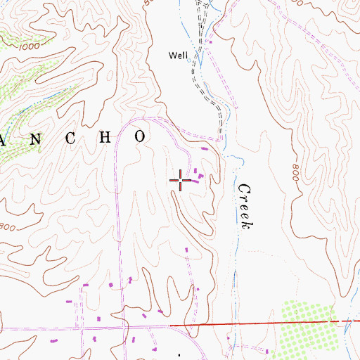 Topographic Map of San Lorenzo Seminary, CA