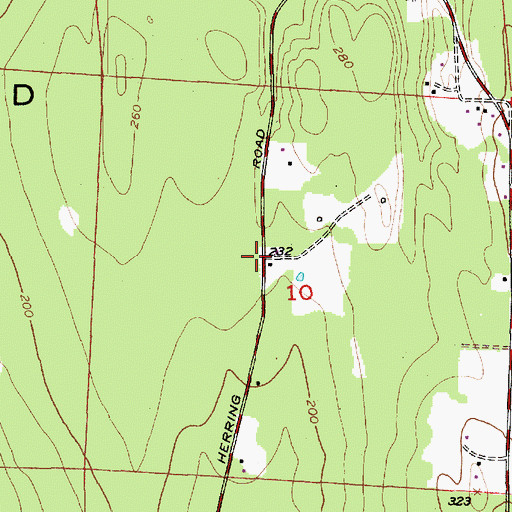 Topographic Map of Island Christian Academy, WA