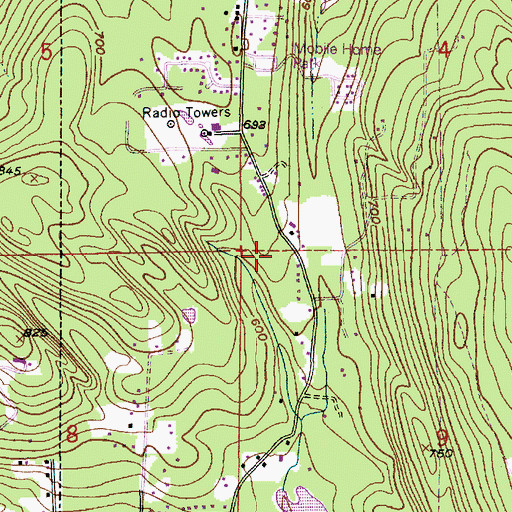 Topographic Map of Wade King Elementary School, WA