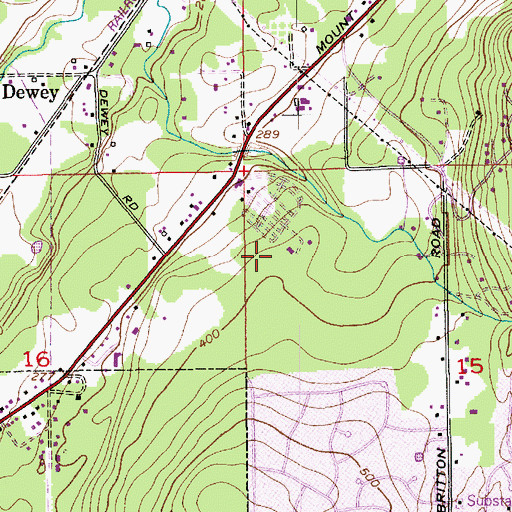Topographic Map of Northern Heights Elementary School, WA