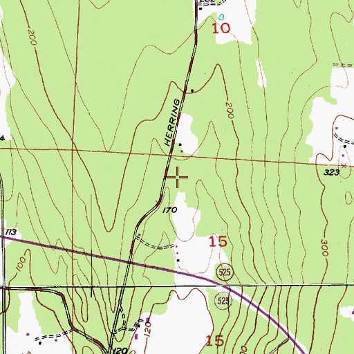 Topographic Map of Whidbey Island Academy Shared School, WA