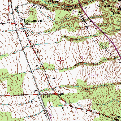 Topographic Map of Castel Grisch Winery, NY