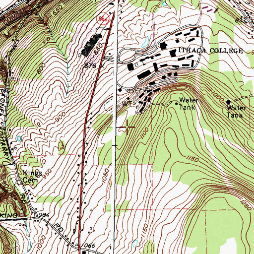 Topographic Map of Kostrinsky Field, NY