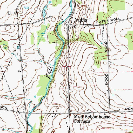 Topographic Map of Valhalla Farm, NY
