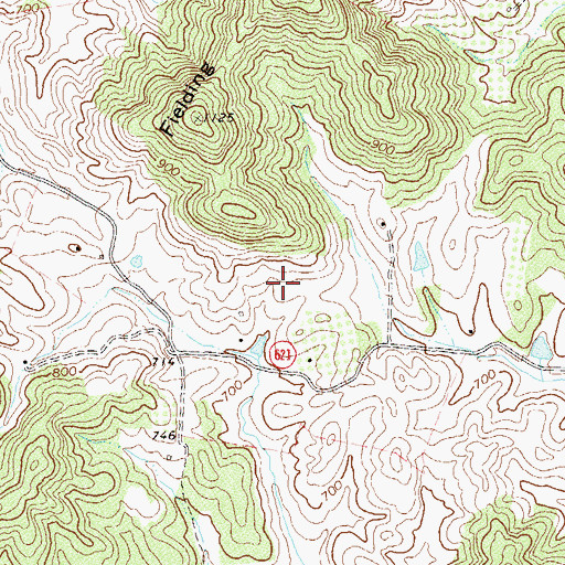 Topographic Map of Jenkins Orchard, VA