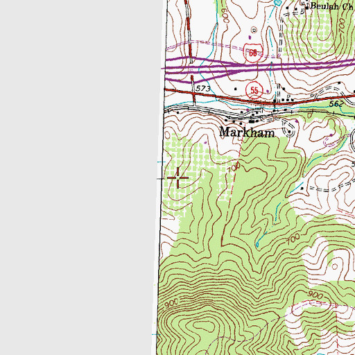 Topographic Map of Stribling Orchard, VA