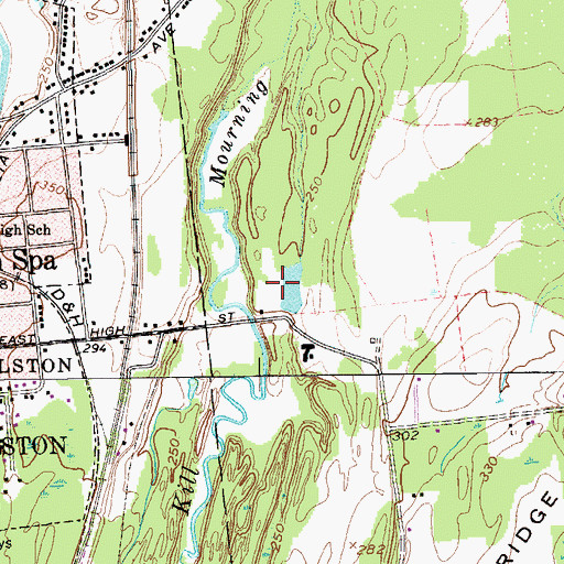 Topographic Map of Dakota Ridge Farm, NY