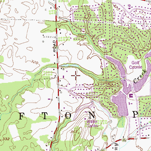 Topographic Map of Oronacah Farm, NY