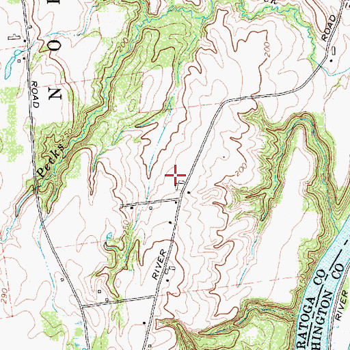 Topographic Map of Welcome Stock Farm, NY