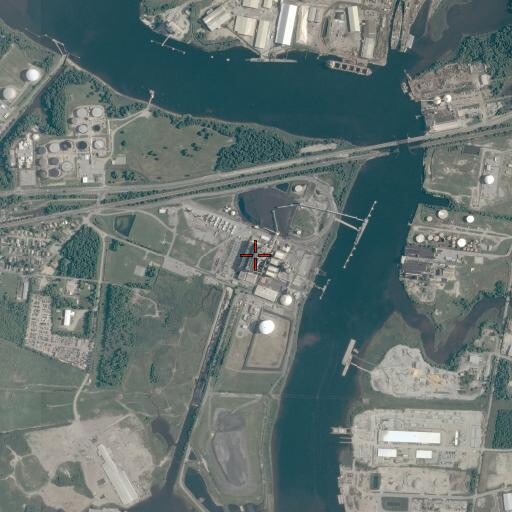Aerial/Satellite Image of Dominion Chesapeake Energy Center, VA