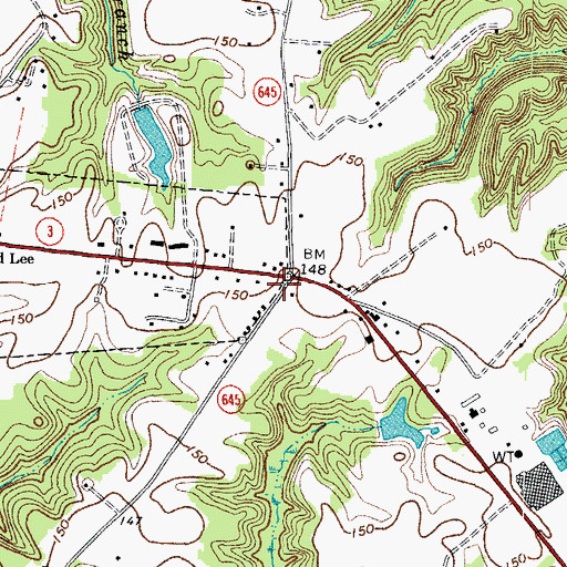 Topographic Map of Abundant Life Christian Ministries, VA