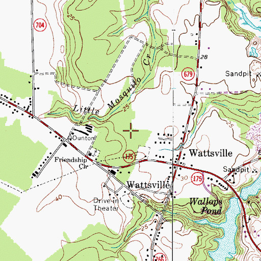 Topographic Map of Nasa Mobile Home Park, VA
