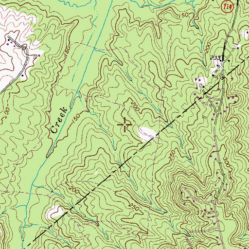 Topographic Map of Independence Golf Club, VA