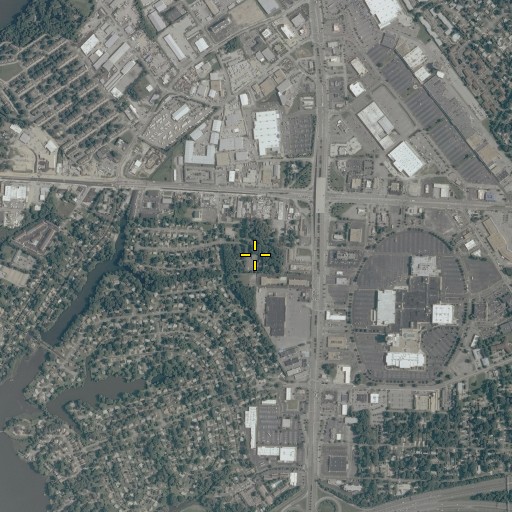 Aerial/Satellite Image of Calvary Temple, VA