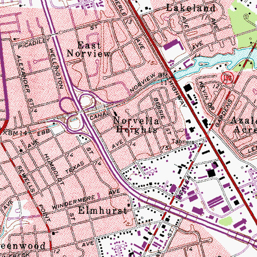 Topographic Map of Deaf Missionary Church, VA