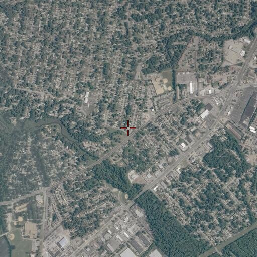 Aerial/Satellite Image of Father Son Holy Spirit Church of Grace, VA